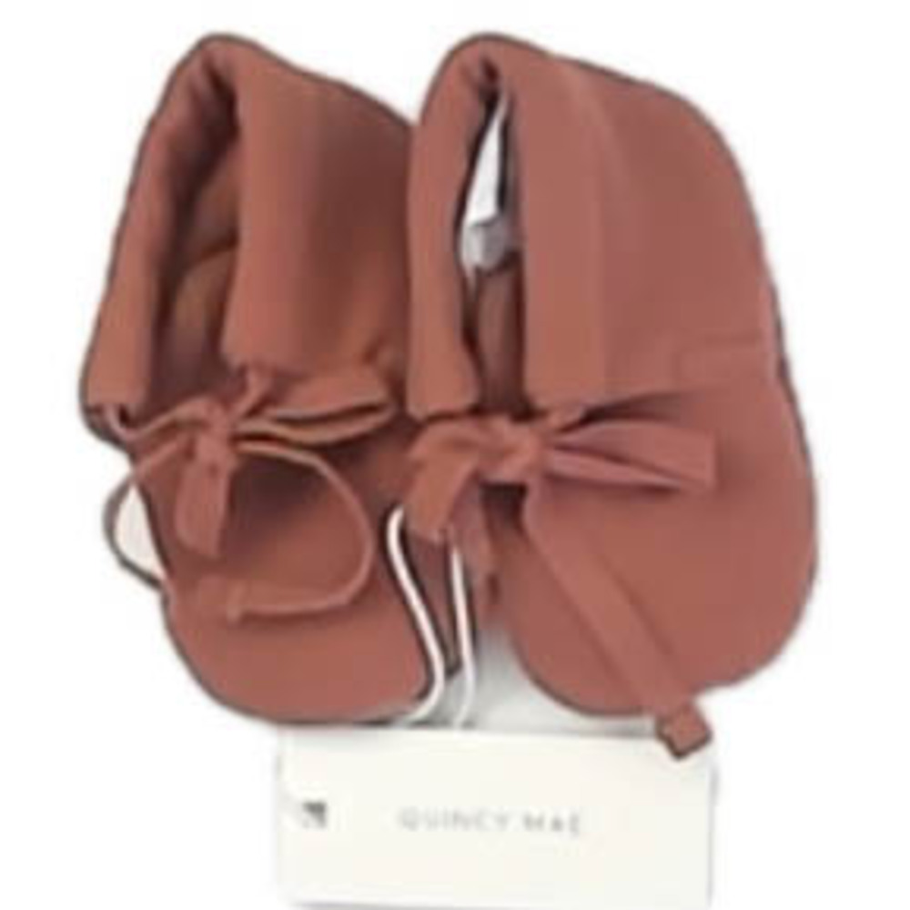 Quincy Mae Unisex Brown Booties size: 3-6 Months